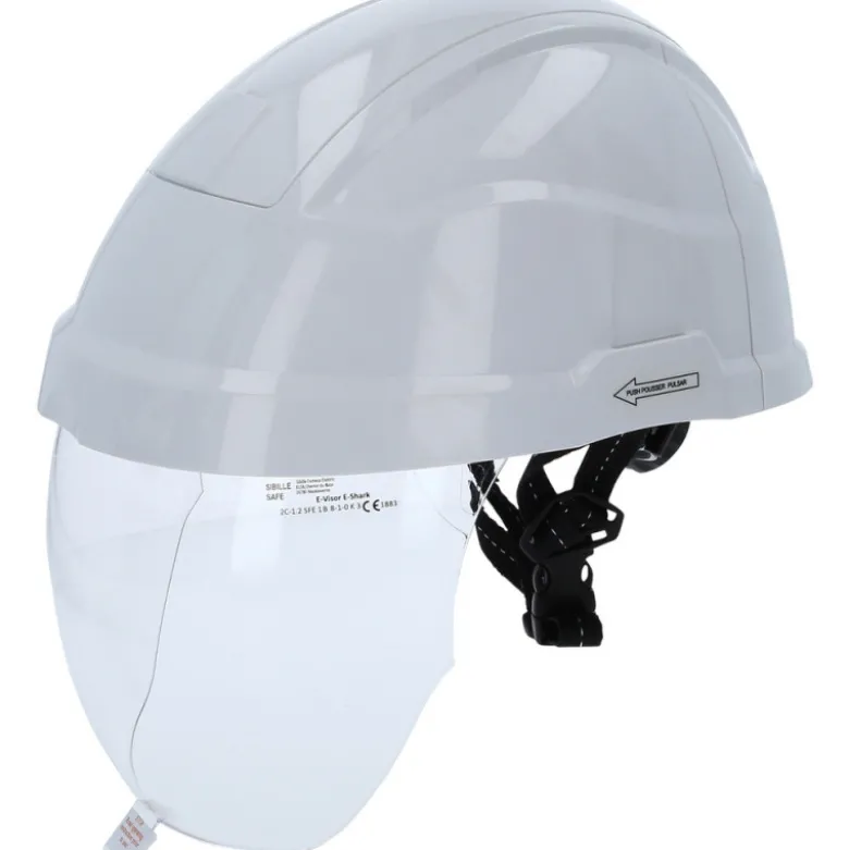 Casque de protection renforcé avec écran facial intégré pour électricien KS Tools - 117.0118