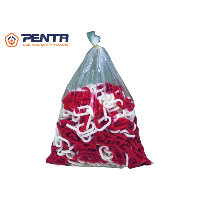 Chaîne De Balisage En Plastique, Rouge Et Blanc 25M Ø8Mm King Tony - S115RB8