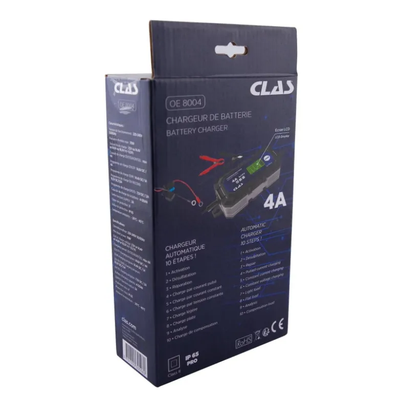 Chargeur de batterie 4a CLAS OE 8004