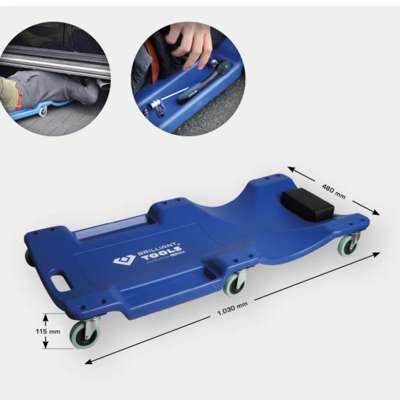 Chariot de visite 1030x480x115 mm BRILLIANT TOOLS - BT156905