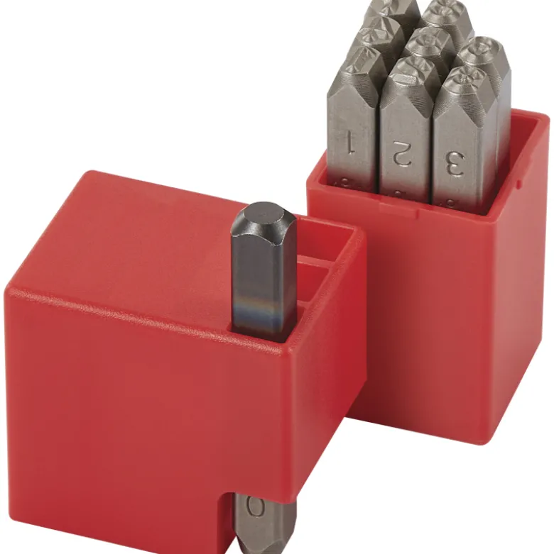 Chiffre a frapper - poincon - 9 chiffres - hauteur 5 MM SAM - CH-5