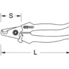 Cisaille à câble électrique, 165 mm KS TOOLS 118.0073