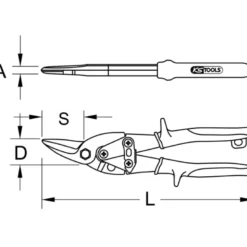 Cisaille universelle - Pelican 305 mm KS TOOLS 118.0149