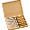 Ciseaux De Sculpteur 6 10 12 15 20 25 Mm - Coffret De 6 SAM Outillage - B-607-C6