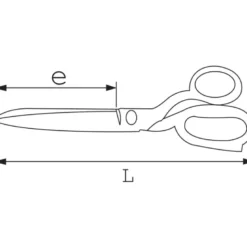 Ciseaux Electricien Branches Surmoulees Avec Clip Inox Fme SAM Outillage - 374-G-FME