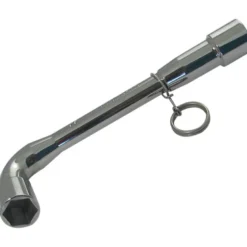 Clé A Pipe Débouchée Polie 6/6 Pans Avec Clip Inox Fme SAM Outillage