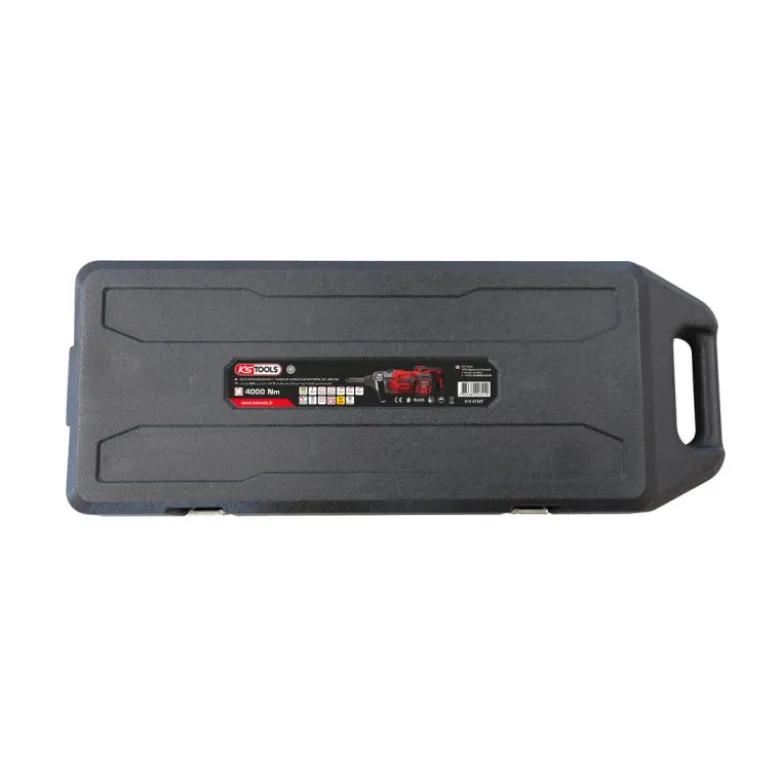 Clé à chocs à broche longue 1" 18V 4000Nm en coffret 2 batteries 1 chargeur double KS TOOLS - 515.4755F