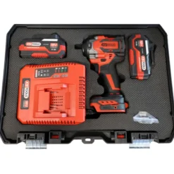 Clé à Chocs Brushless 1/2'' 850 Nm en Coffret, 2 Batteries 18V 4Ah KS TOOLS - 515.4710F