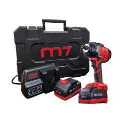 Clé à chocs 1/2" (1600 Nm) + 1 coffret + 2 batteries 18V 5Ah + 1 chargeur M7 - DW406A