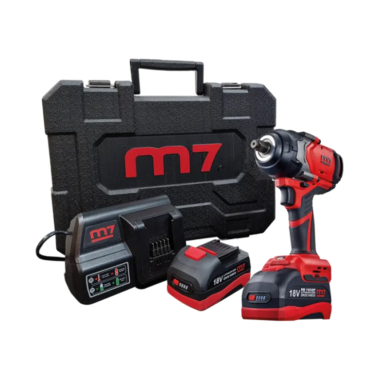 Clé à chocs 1/2" (1600 Nm) + 1 coffret + 2 batteries 18V 5Ah + 1 chargeur M7 - DW406A
