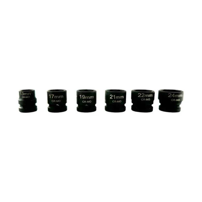 Clé à chocs 1/2" RACE XS Mini Compact en coffret + douilles - 7 pcs Airoutil - CC1215CO