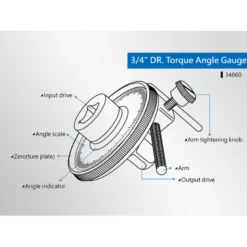 Clé De Serrage Angulaire 3/4" Magnétique King Tony - 34660A