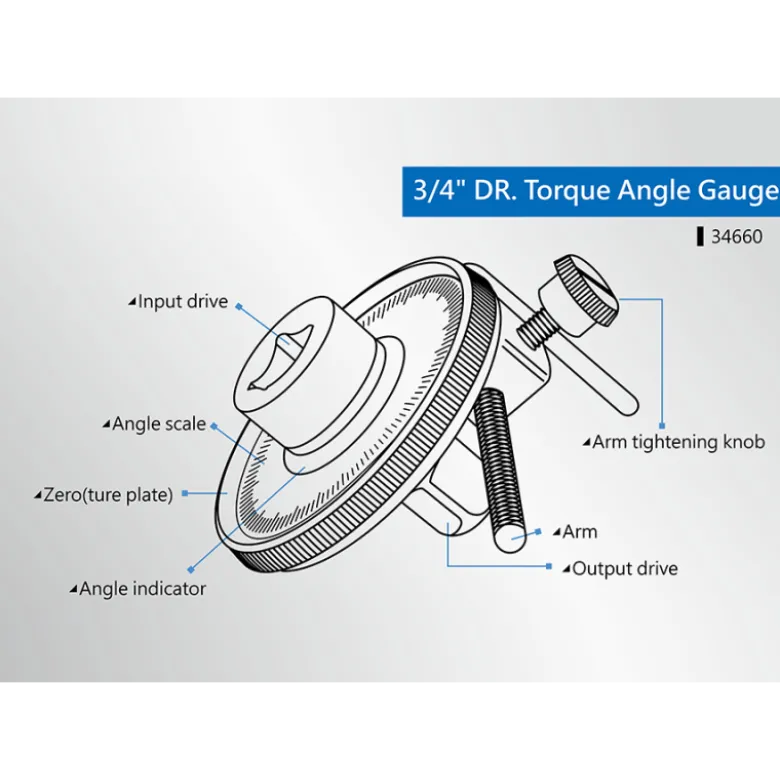 Clé De Serrage Angulaire 3/4" Magnétique King Tony - 34660A
