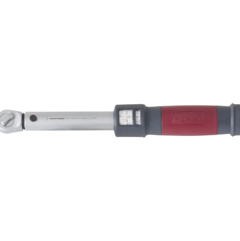 Clé dynamométrique 2,5-12 Nm 1/4" ergokraft KRAFTWERK 3231