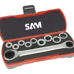 Cle A Cliquet - Coffret De 12 SAM Outillage - CP-12