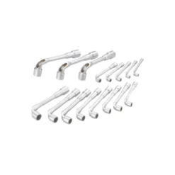 Cle A Pipe Debouchee 6/12 Pans De 8 A 24 Mm - Jeu De 16 SAM Outillage - 93-J16