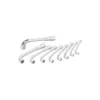 Cle A Pipe Debouchee 6/12 Pans De 8 A 19 Mm - Jeu De 9 SAM Outillage - 93-J9