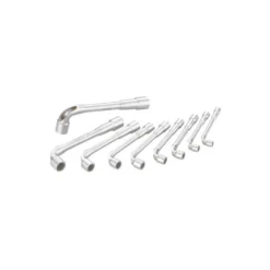 Cle A Pipe Debouchee 6/12 Pans De 8 A 19 Mm - Jeu De 9 SAM Outillage - 93-J9