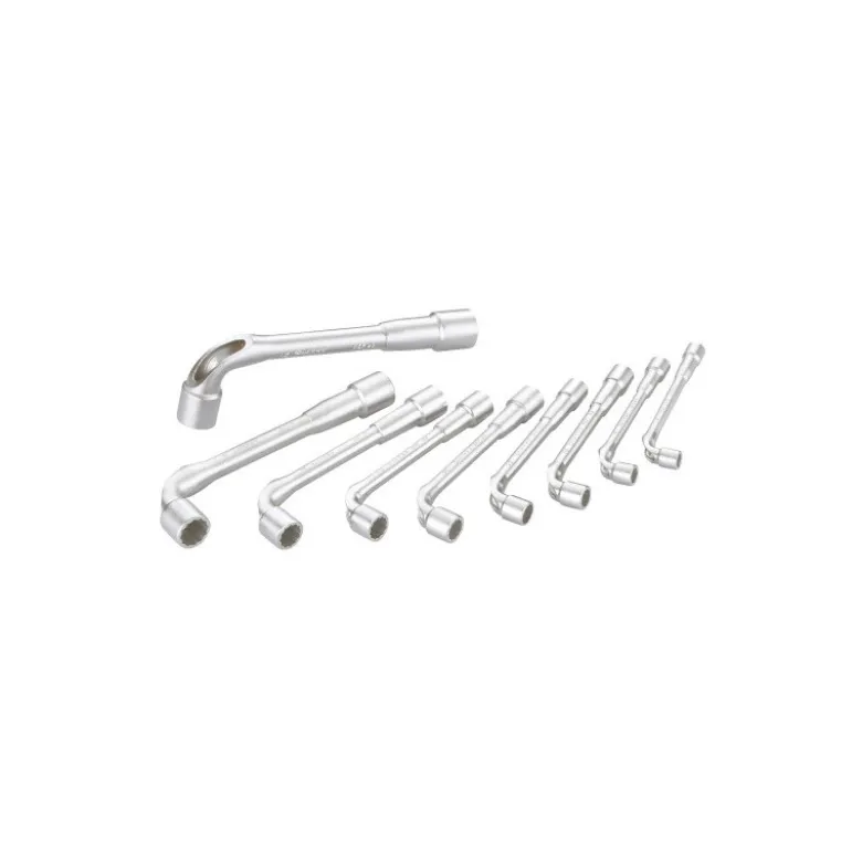 Cle A Pipe Debouchee 6/12 Pans De 8 A 19 Mm - Jeu De 9 SAM Outillage - 93-J9