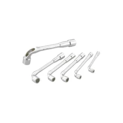 Cle A Pipe Debouchee Polie 6/6 Pans De 7 A 17 Mm - Jeu De 6 SAM Outillage - 94-SDJ6