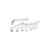 Cle A Pipe Debouchee Polie 6/12 Pans En Mm - Jeu De 8 SAM Outillage - 93-SDJ8