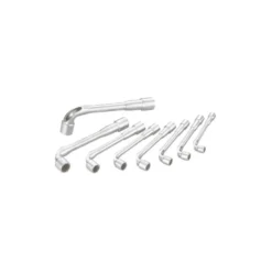 Cle A Pipe Debouchee Polie 6/12 Pans En Mm - Jeu De 8 SAM Outillage - 93-SDJ8