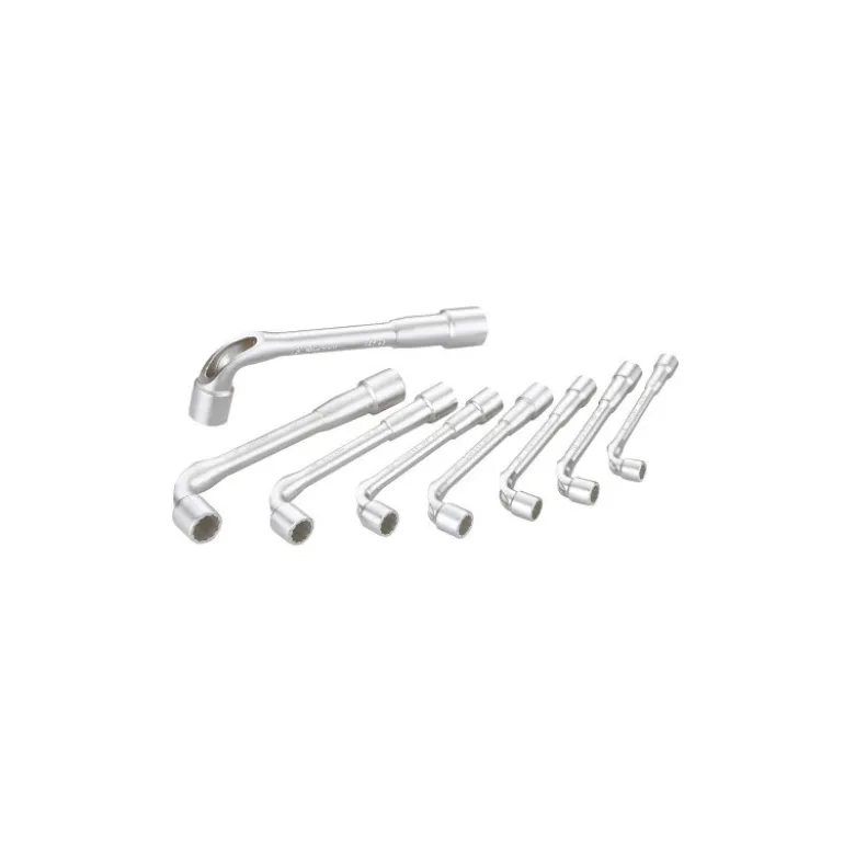Cle A Pipe Debouchee Polie 6/12 Pans En Mm - Jeu De 8 SAM Outillage - 93-SDJ8