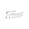 Cle A Pipe Debouchee Polie 6/12 Pans En Mm - Jeu De 9 SAM Outillage - 93-SDJ9