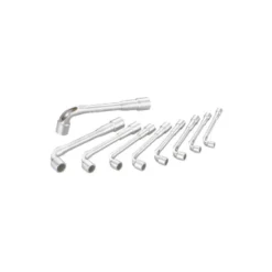 Cle A Pipe Debouchee Polie 6/12 Pans En Mm - Jeu De 9 SAM Outillage - 93-SDJ9