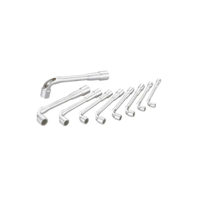 Cle A Pipe Debouchee Polie 6/12 Pans En Mm - Jeu De 9 SAM Outillage - 93-SDJ9