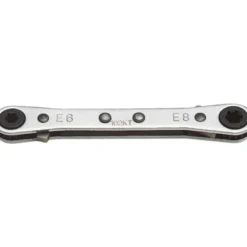 Cle Cliquet Torx Femelle E6 + E8 SAM Outillage - 217E6E8