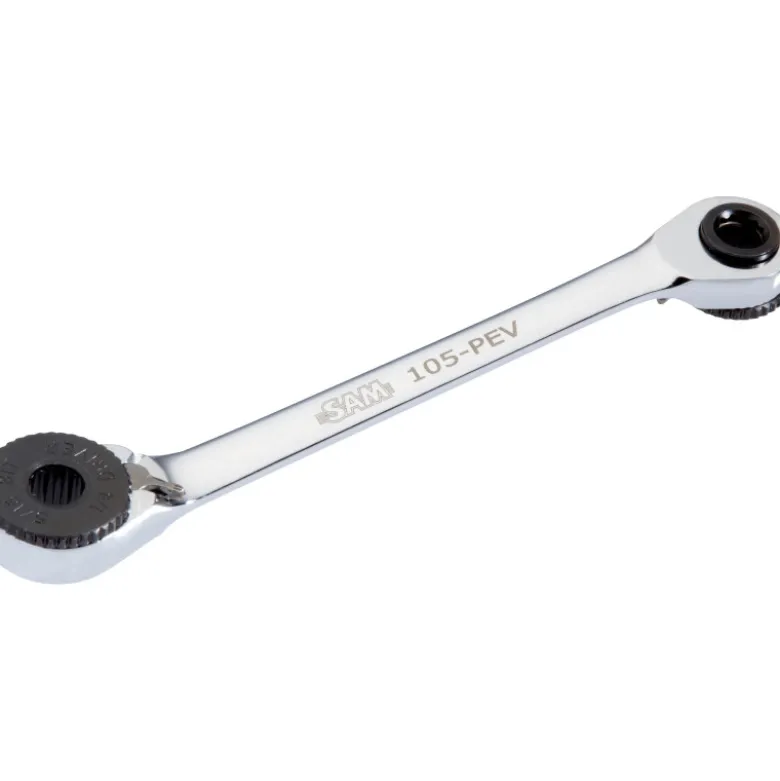 Cle Coudee Magnetique Porte-Embouts 1/4'' 5/16'' SAM Outillage - 105-PEV