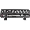 Cle dynamometrique 3/8" 30-110nm 331mm+fourches interchangeables CLAS OM 0784