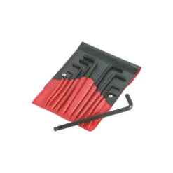 Cle Male Courte Coudee 6 Pans En Mm - Trousse De 10 SAM Outillage - 62-TR10