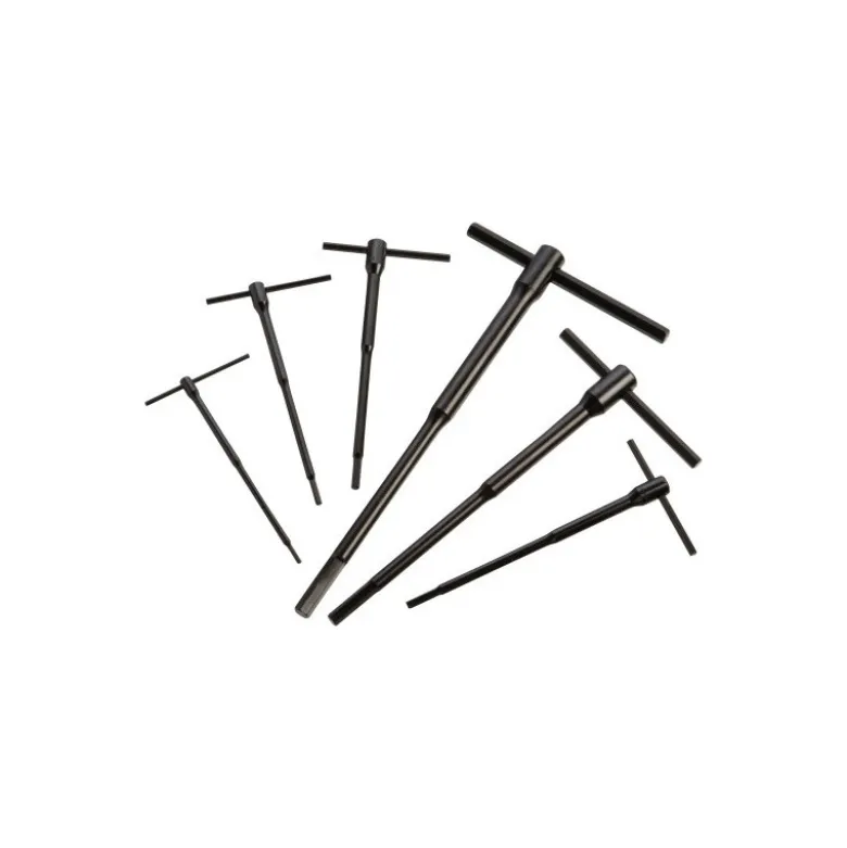 Cle Male En T Asymetrique 6 Pans De 3 A 10 Mm - Jeu De 6 SAM Outillage - 62CT-J6