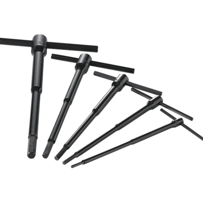 Cle Male En T 6 Pans De 3 A 8 Mm - Jeu De 5 SAM Outillage - 62-CTJ5