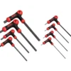 Cle Male 6 Pans Spherique A Poignee - Jeu De 8 SAM Outillage - 67PT-J8