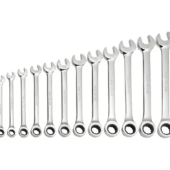 Cle Mixte A Cliquet De 8 A 19 Mm - Jeu De 12 SAM Outillage - 50-CSI-J12