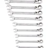 Cle Mixte A Cliquet Multi-Empreintes - Jeu De 9 SAM Outillage - 50-HCJ9