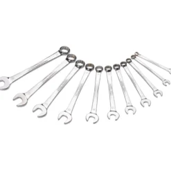 Cle Mixte Extra-Fine Brillante De 7 A 19 Mm - Jeu De 11 SAM Outillage - 50N-J11