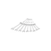 Cle Mixte Satinee De 6 A 24 Mm - Jeu De 16 SAM Outillage - 51A-J16