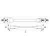 Cle Polygonale A Cliquet 4 En 1 - Jeu De 4 SAM Outillage - 106CP-J4