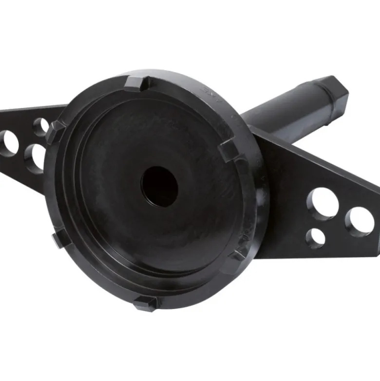Clé à 6 ergots pour écrou d'essieu arrière Mercedes Ø 122/139 mm KS TOOLS 450.0251