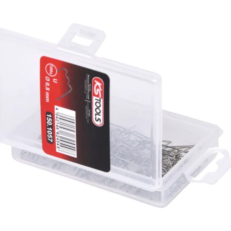 Clip de réparation en U Ø 0,8 mm, 100 pièces KS TOOLS 150.1057