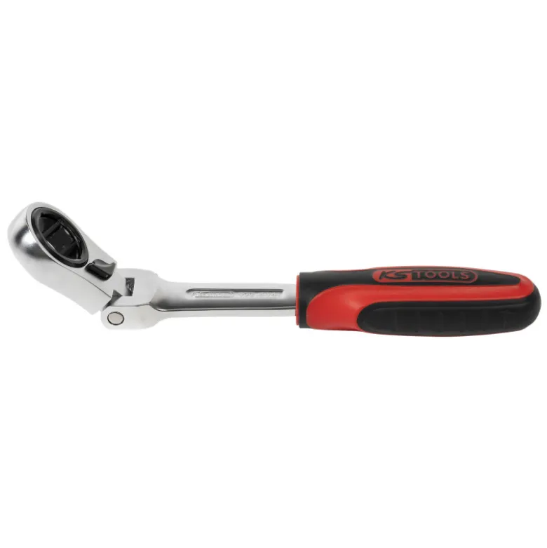 Cliquet débouché 19 mm, 72 dents extra-plat TRIPLEplus® articulé KS Tools 922.4041