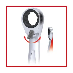 Clé mixte à cliquet réversible GEARplus KS TOOLS