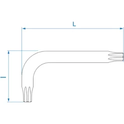 Clé Mâle Torx® Extra Longue King Tony