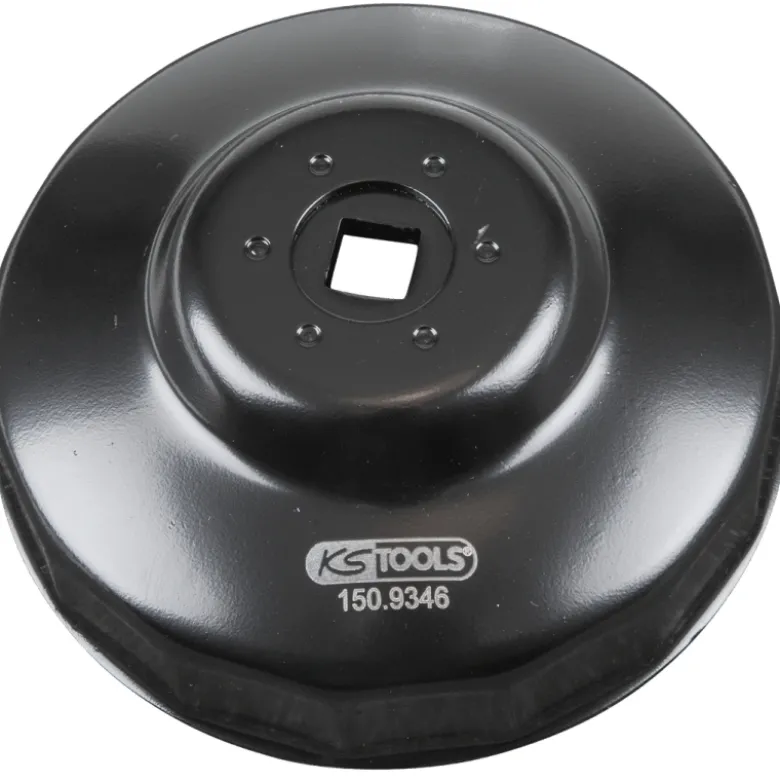 Cloche Filtre à Huile 3/8'' Ø 95 mm 15 Cannelures Toyota Alfa Romeo Ford GM KS TOOLS - 150.9346