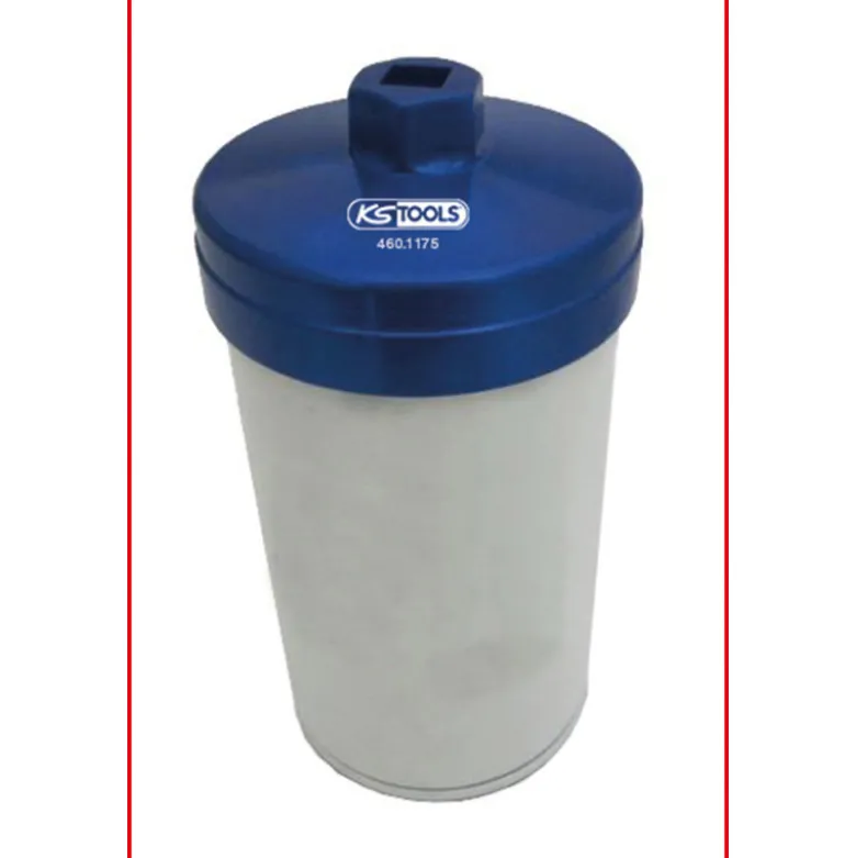 Cloche pour filtre à huile Ø92 mm 10 cannelures 1/2" KS TOOLS 460.1175