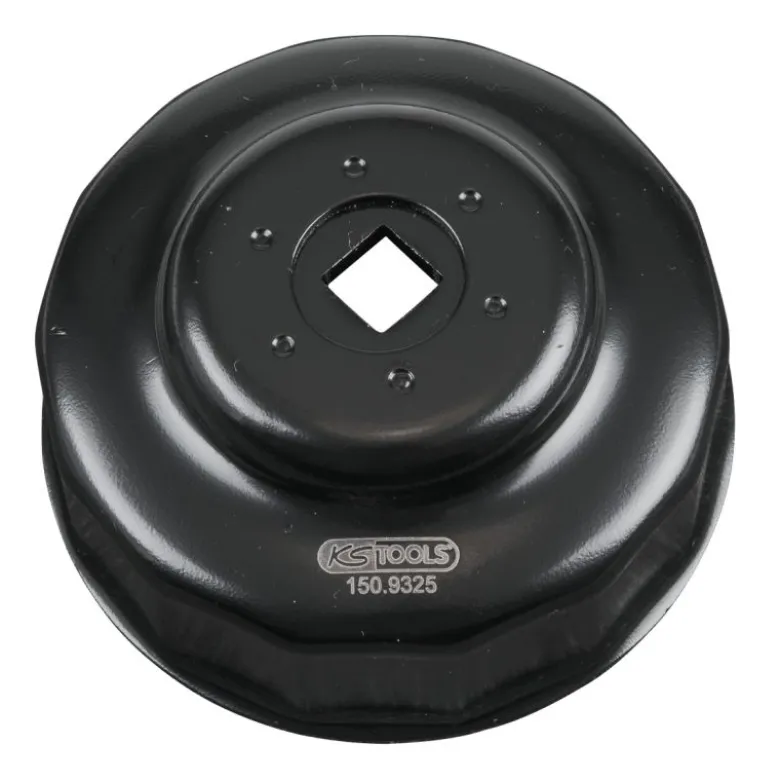 Cloche pour Filtre à Huile 3/8", 76 mm, 14 Cannelures KS Tools - 150.9325